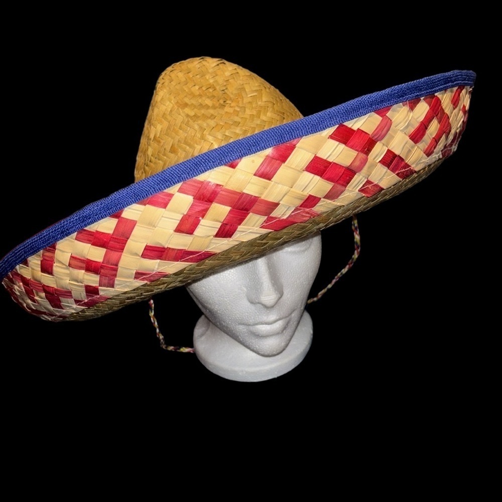 Boho Aloha custom made multi Straw Hat